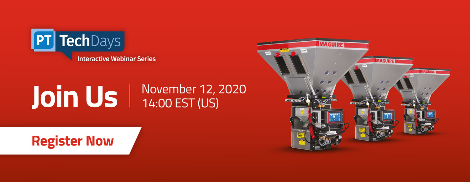 PT Tech Days Blending Webinar November 12, 14:00 EST (USA)