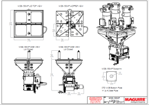 WSB 150MP with Receivers Drawing thumbnail