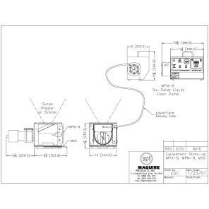 MPA-6 Color Pump Drawing thumbnail
