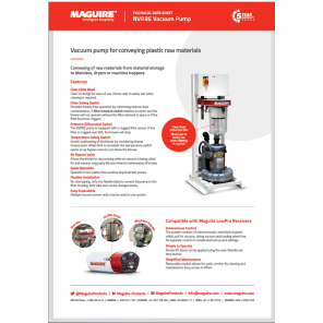 NVRBE Vacuum Pump Data Sheet thumbnail